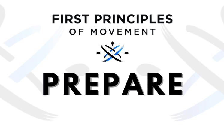 First Principles of Movement Prepare clinical course: An evidence-informed approach to movement prep, sustainable athleticism, and healthy longevity for coaches and clinicians.