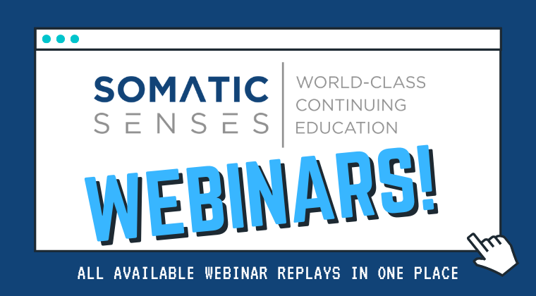 Somatic Senses' Webinar Series